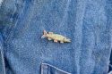 Wooden Brooch Pike– by Epipi