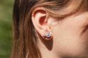 Wooden Earrings Whale