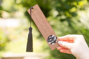 Wooden Bookmark Whale