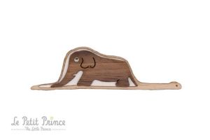 Boa ate Elephant Brooch