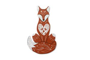 Wooden puzzle Scandi Fox