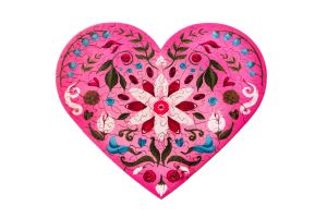 Wooden puzzle Folk Love