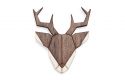 Wooden brooch Deer Brooch