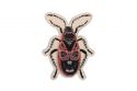 Wooden brooch Red Beatle