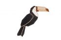 Wooden brooch Toucan Brooch