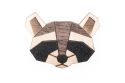 Wooden brooch Raccoon Brooch