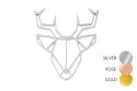 Metal brooch Deer Steel Brooch