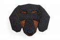 Wooden brooch Dachshund Brooch