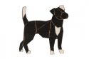Wooden brooch Walking Darkdog Brooch