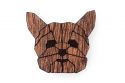 Wooden brooch Yorkshire Brooch