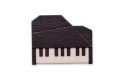 Wooden Brooch Piano Brooch
