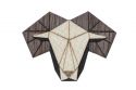 Wooden brooch Aries Brooch