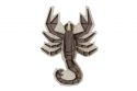 Wooden brooch Scorpius Brooch