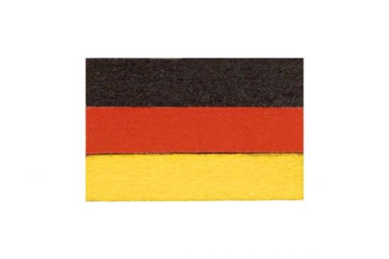 Wooden flag Germany