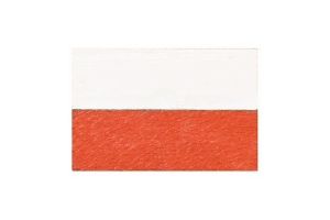 Wooden flag Poland