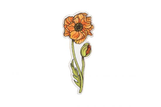 Icelandic Poppy Brooch