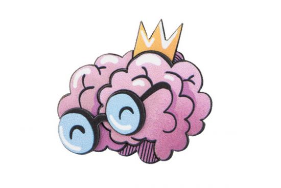 Smart Brain Brooch