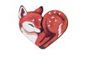 Wooden Brooch – Deer Heart