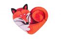 Wooden Brooch – Fox Love