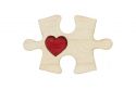 Wooden brooch Puzzle 1 Brooch