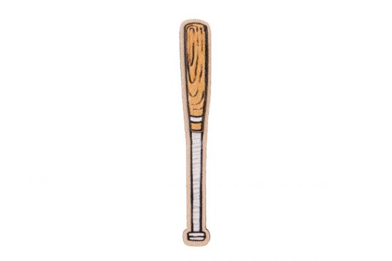 Wooden brooch Baseball bat 