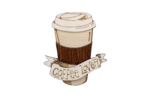 Coffee Lover Brooch
