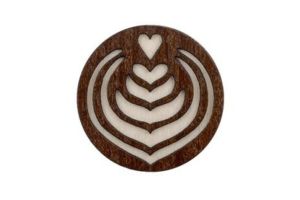 Latté Art Brooch