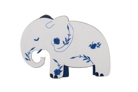 Brooch  Elephant in the China shop 