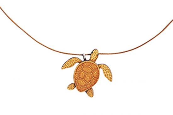 Wooden Pendant Turtle