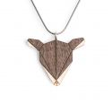 Wooden pendant Doe Pendant