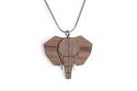 Wooden pendant Elephant Pendant