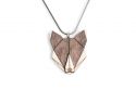 Wooden pendant Wolf Pendant
