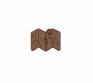 Wooden brooch 2 in 1 Brooch Bacpack + Map