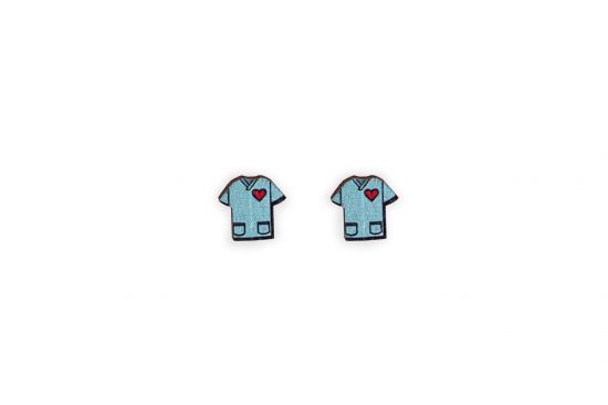Doctor's Coat Earrings