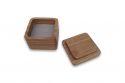Small Wooden Jewelry Box with Lid