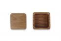 Small Wooden Jewelry Box with Lid
