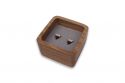 Small Wooden Jewelry Box with Lid