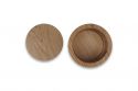 Wooden Round Box with Lid