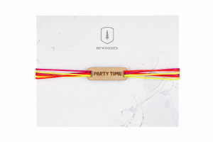 Neon Wooden Bracelet