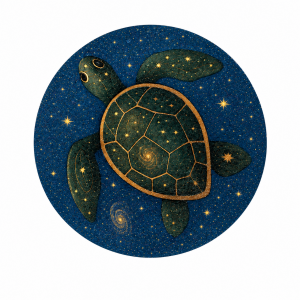 Wooden Magnet Turtle