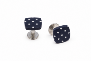 Cufflinks Navy Speckle