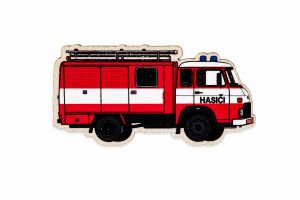 Fire Truck Avia Wooden Magnet?