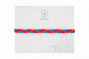 Braided Cord Bracelet Tropical  