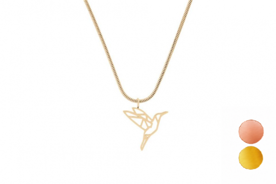 Metal pendant Bird Steel Pendant Metal pendant Bird Steel Pendant