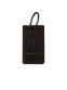 Leather keyring with wooden logo
