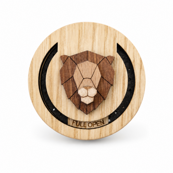 Lion Wooden Car Diffuser Lion Wooden Car Diffuser