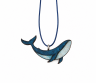 Wooden Pendant Whale
