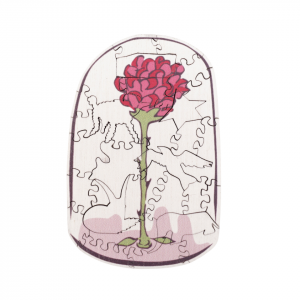 MINI - Wooden Puzzle The Little Prince Rose